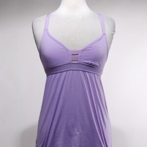 Lululemon Athletica Purple Yoga Fitness Workout Tank Top Size 8